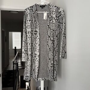 Grace Monochrome Knit Cardigan